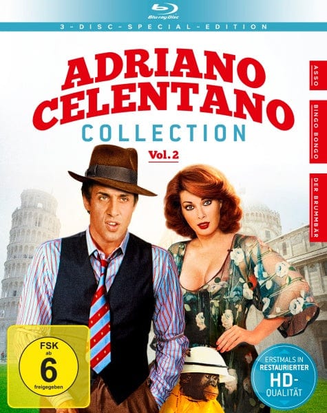 Koch Media Home Entertainment Blu-ray Adriano Celentano - Collection Vol. 2 (3 Blu-rays)