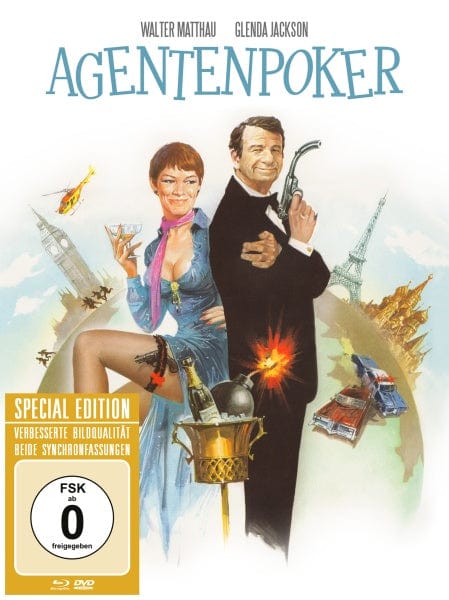 Koch Media Home Entertainment Blu-ray Agentenpoker (Special Edition, Blu-ray+DVD)