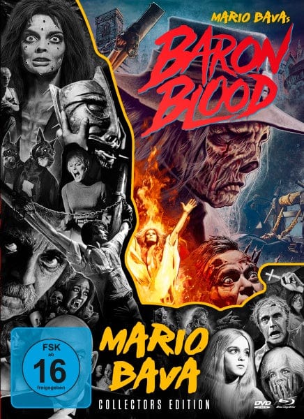 Koch Media Home Entertainment Blu-ray Baron Blood - Mario Bava-Collection #4 (1 Blu-ray und 2 DVDs)