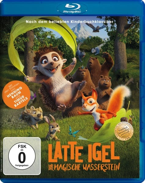Koch Media Home Entertainment Blu-ray Latte Igel und der magische Wasserstein (Blu-ray)