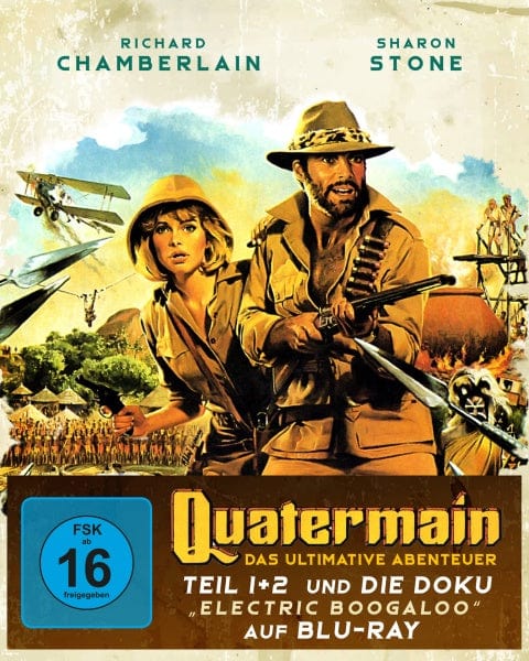 Koch Media Home Entertainment Blu-ray Quatermain - Das ultimative Abenteuer (3 Blu-rays)