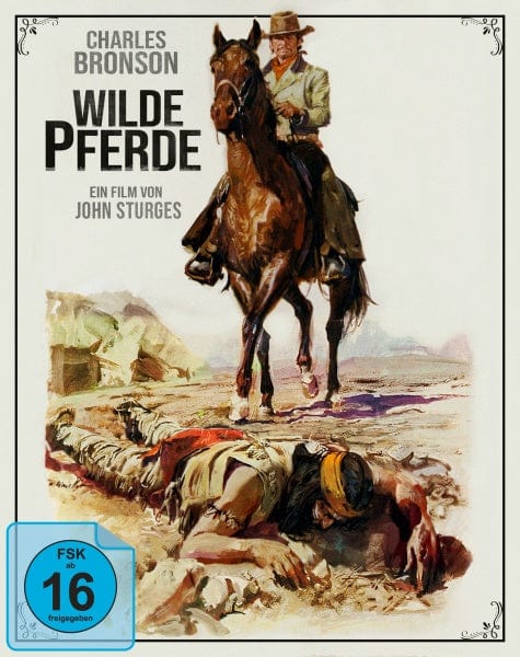 Koch Media Home Entertainment Blu-ray Wilde Pferde (Charles Bronson) (Mediabook A, 2 Blu-rays+DVD)