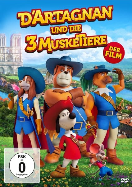 Koch Media Home Entertainment DVD D'Artagnan und die drei MuskeTiere (DVD)