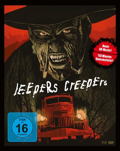 Koch Media Home Entertainment Films Jeepers Creepers (Mediabook, 1 Blu-ray + 2 DVDs)