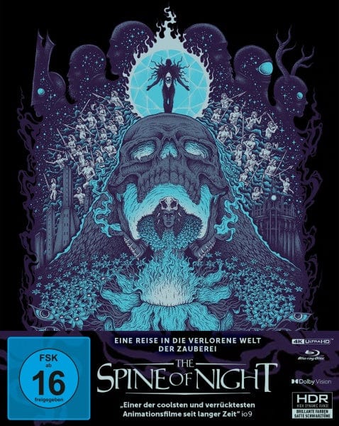 Koch Media Home Entertainment Films The Spine of Night (Mediabook, 4K-UHD+Blu-ray)