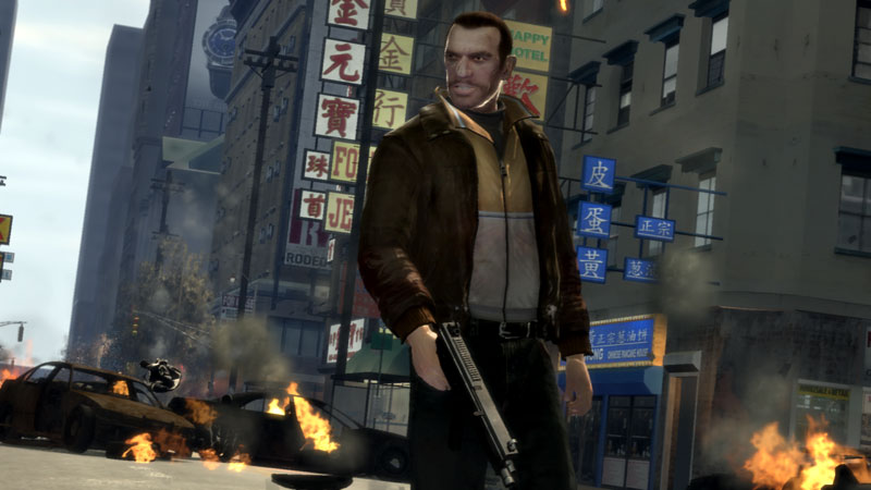 Grand Theft Auto IV [Classics] (X360) - Komplett mit OVP