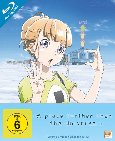 KSM Anime Blu-ray A Place Further Than The Universe - Volume 3 (Episode 10-13) (Blu-ray)