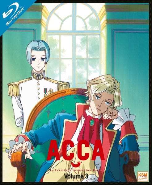KSM Anime Blu-ray ACCA - 13 Territory Inspection Dept. - Volume 3: Episode 09-12 (Blu-ray)