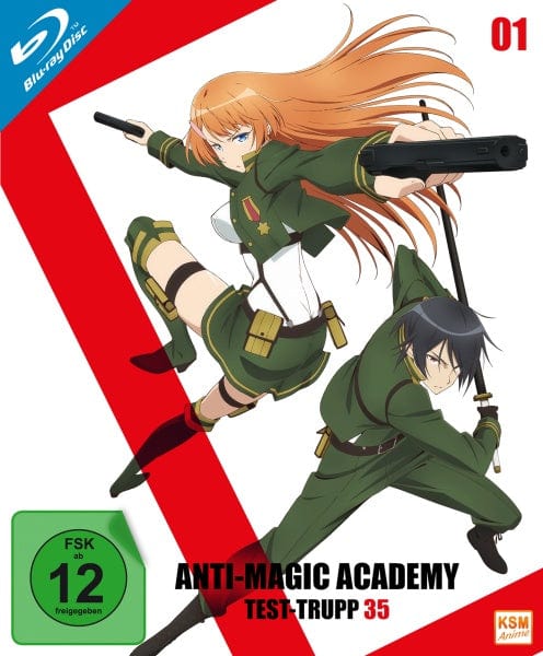 KSM Anime Blu-ray Anti Magic Academy - Test-Trupp 35 - Volume 1: Episode 01-04 (Blu-ray)