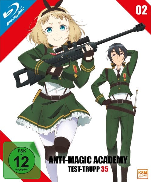 KSM Anime Blu-ray Anti-Magic Academy - Test-Trupp 35 - Volume 2: Episode 05-08 (Blu-ray)