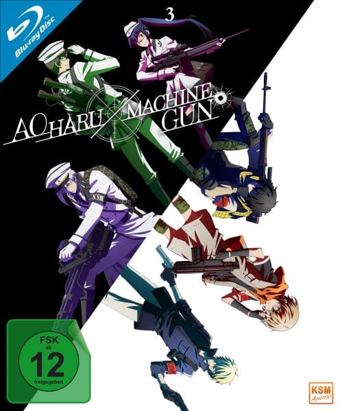 KSM Anime Blu-ray Aoharu X Machinegun - Volume 3: Episode 09-13 (Blu-ray)
