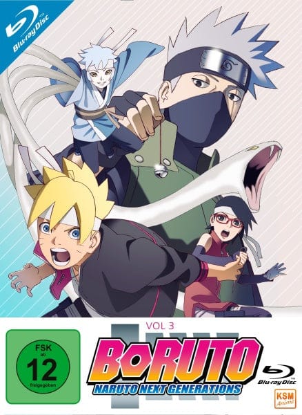 KSM Anime Blu-ray Boruto: Naruto Next Generations - Volume 3 (Episode 33-50) (3 Blu-rays)