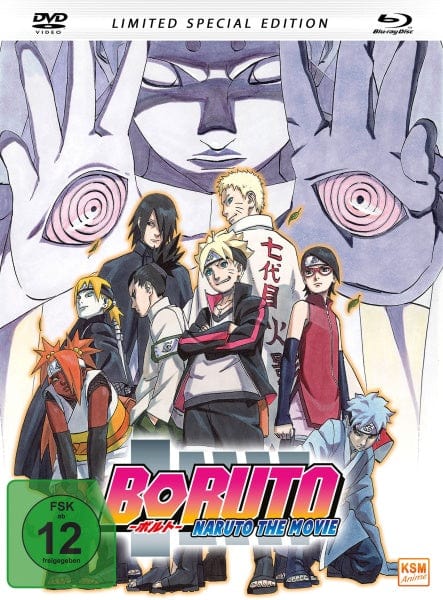KSM Anime Blu-ray Boruto Naruto: The Movie (2015) - Special Edition (Mediabook) (Blu-ray+DVD)