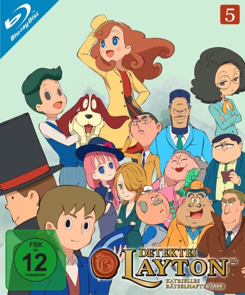 KSM Anime Blu-ray Detektei Layton - Katrielles rätselhafte Fälle: Volume 5 (Ep. 41-50) (2 Blu-rays)