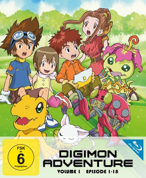 KSM Anime Blu-ray Digimon Adventure - Staffel 1.1 (Ep. 1-18) (2 Blu-rays)