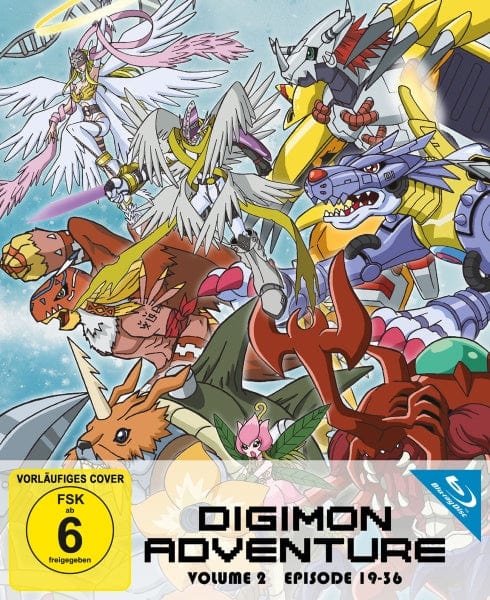 KSM Anime Blu-ray Digimon Adventure - Staffel 1.2 (Ep. 19-36) (2 Blu-rays)