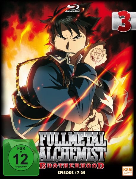 KSM Anime Blu-ray Fullmetal Alchemist: Brotherhood - Volume 3 - Folge 17-24 (Blu-ray)