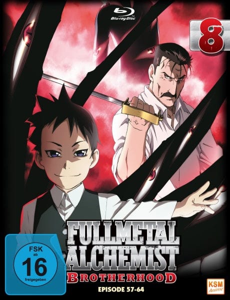 KSM Anime Blu-ray Fullmetal Alchemist: Brotherhood - Volume 8 - Folge 57-64 (Blu-ray)