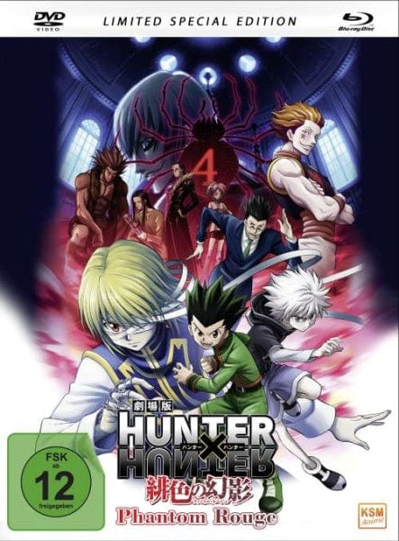 KSM Anime Blu-ray HUNTERxHUNTER - Phantom Rouge - The Movie 1 - Special Edition (Mediabook) (Blu-ray+DVD)