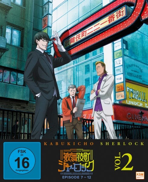 KSM Anime Blu-ray Kabukicho Sherlock - Volume 2 (Ep. 7-12) (Blu-ray)