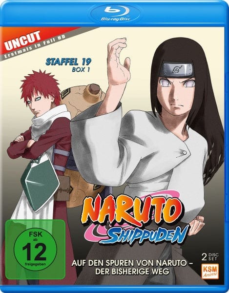 KSM Anime Blu-ray Naruto Shippuden - Auf den Spuren von Naruto - Der bisherige Weg - Staffel 19.1: Episode 614-623 (2 Blu-rays)