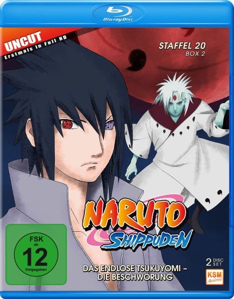 KSM Anime Blu-ray Naruto Shippuden - Das endlose Tsukuyomi - Die Beschwörung - Staffel 20.2 - Episode 642-651 (2 Blu-rays)
