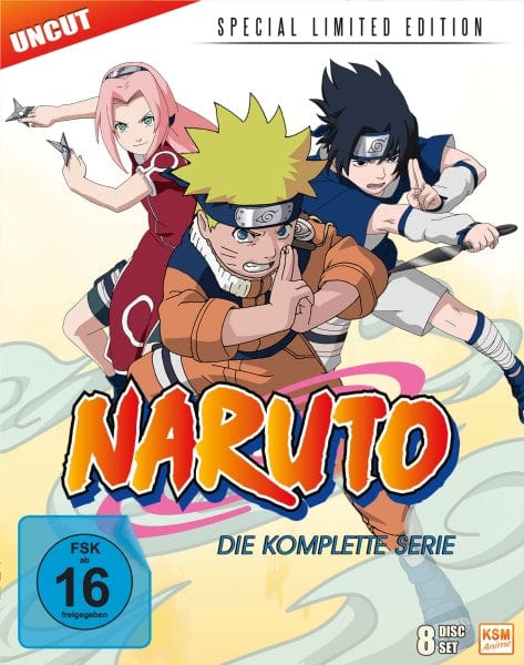 KSM Anime Blu-ray Naruto - Special Limited Edition - Gesamtedition (8 Blu-rays)