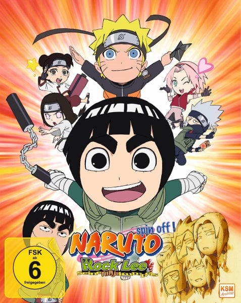 KSM Anime Blu-ray Naruto Spin - Off! Rock Lee und seine Ninja Kumpels - Volume 01 - Episode 01-13 (Sammelschuber) (2 Blu-rays)