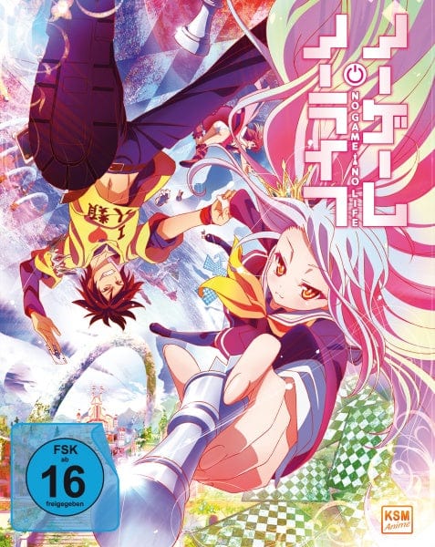 KSM Anime Blu-ray No Game No Life - Gesamtedition: Episode 01-12 (3 Blu-rays)