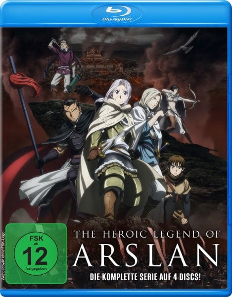 KSM Anime Blu-ray The Heroic Legend of Arslan: Die komplette Serie (Ep. 1-25) (4 Blu-rays)