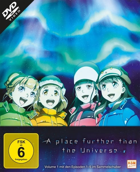 KSM Anime DVD A Place Further than the Universe - Volume 1: Episode 01-04 (Sammelschuber) (DVD)