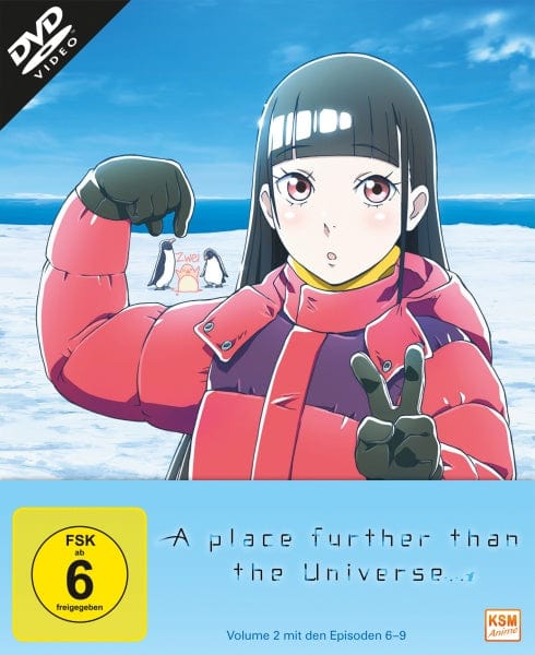 KSM Anime DVD A Place Further Than The Universe - Volume 2 (Episode 6-9) (DVD)