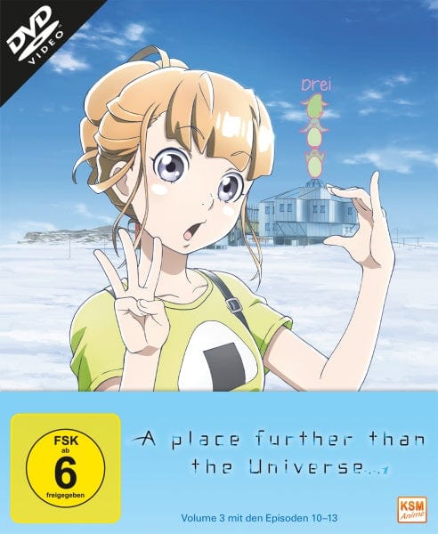 KSM Anime DVD A Place Further Than The Universe - Volume 3 (Episode 10-13) (DVD)