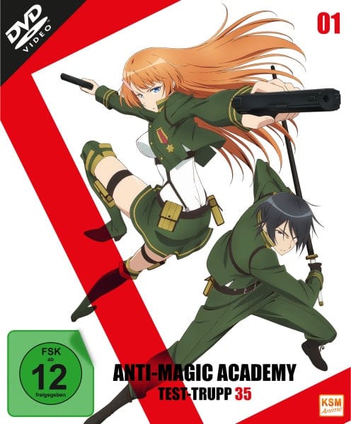 KSM Anime DVD Anti Magic Academy - Test-Trupp 35 - Volume 1: Episode 01-04 (DVD)