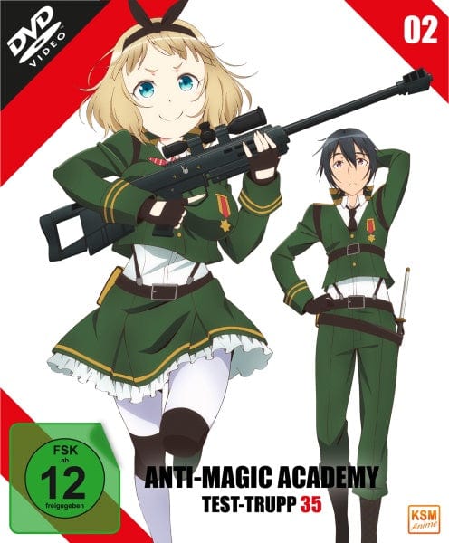 KSM Anime DVD Anti-Magic Academy - Test-Trupp 35 - Volume 2: Episode 05-08 (DVD)