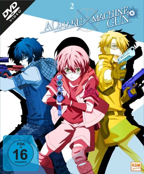 KSM Anime DVD Aoharu X Machinegun - Volume 2: Episode 05-08 (DVD)