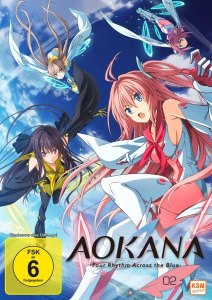 KSM Anime DVD Aokana - Four Rhythm Across the Blue - Volume 2: Episode 07-12 (DVD)