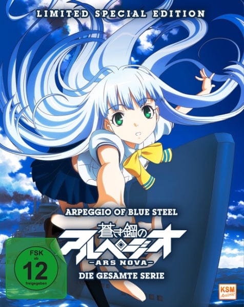 KSM Anime DVD Arpeggio of Blue Steel: Ars Nova - Limited Complete Edition (12 Folgen) (3 DVDs)