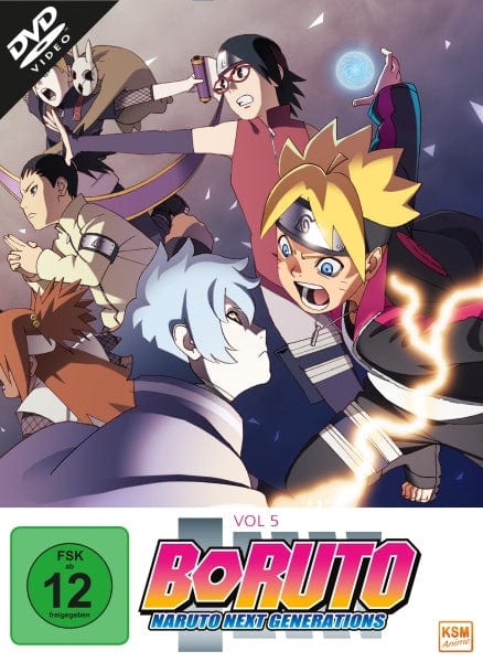 KSM Anime DVD Boruto: Naruto Next Generations - Volume 5 (Episode 71-92) (3 DVDs)