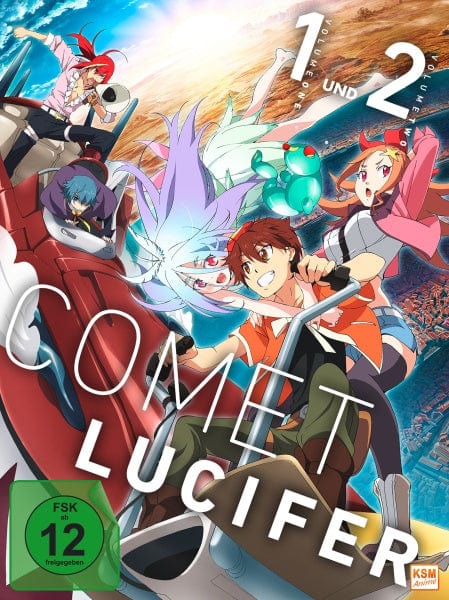 KSM Anime DVD Comet Lucifer - Complete Edition - Episode 01-12 (2 DVDs)