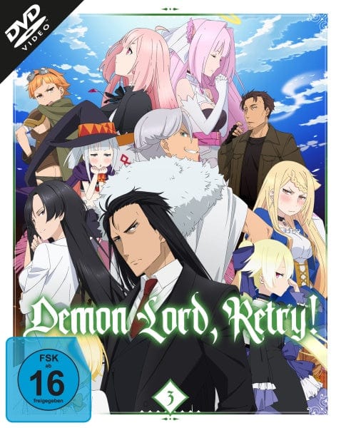 KSM Anime DVD Demon Lord, Retry! - Vol.3 (Ep. 9-12) (DVD)