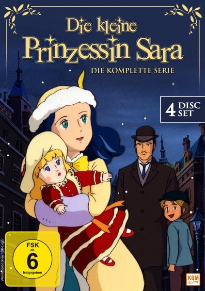 KSM Anime DVD Die kleine Prinzessin Sara - Gesamtedition (4 DVDs)