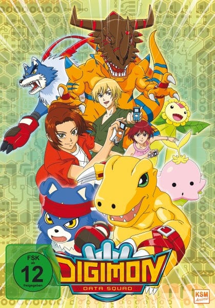 KSM Anime DVD Digimon Data Squad - Volume 1: Episode 01-16 (Sammelschuber) (3 DVDs)