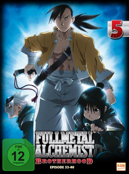 KSM Anime DVD Fullmetal Alchemist: Brotherhood - Volume 5 - Folge 33-40 (2 DVDs)