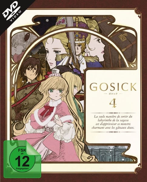 KSM Anime DVD Gosick Vol. 4 (Ep. 19-24) im Sammelschuber (DVD)