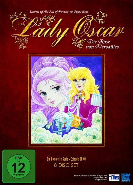 KSM Anime DVD Lady Oscar - Die Rose von Versailles - Complete Edition (8 DVDs)