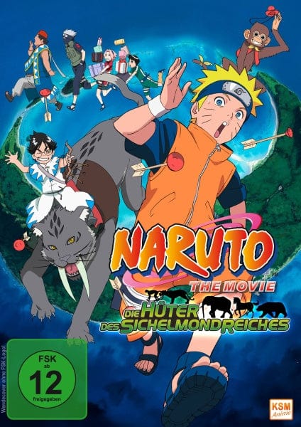 KSM Anime DVD Naruto - Die Hüter des Sichelmondreiches - The Movie 3 (DVD)