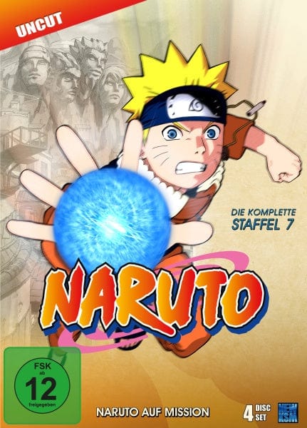 KSM Anime DVD Naruto - Naruto auf Mission - Staffel 7: Folge 158-183 (4 DVDs)