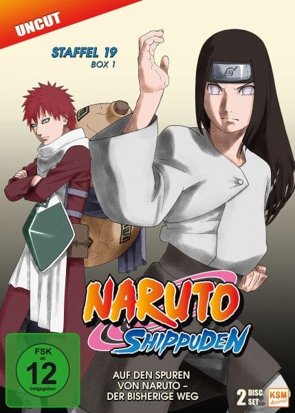 KSM Anime DVD Naruto Shippuden - Auf den Spuren von Naruto - Der bisherige Weg - Staffel 19.1: Episode 614-623 (3 DVDs)