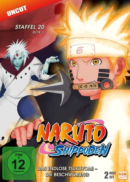 KSM Anime DVD Naruto Shippuden - Das endlose Tsukuyomi - Die Beschwörung - Staffel 20.1: Episode 634-641 (2 DVDs)